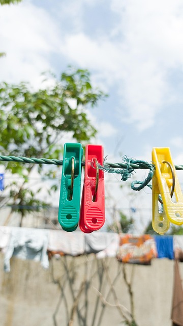 Free Clothesline Clamp photo and picture
