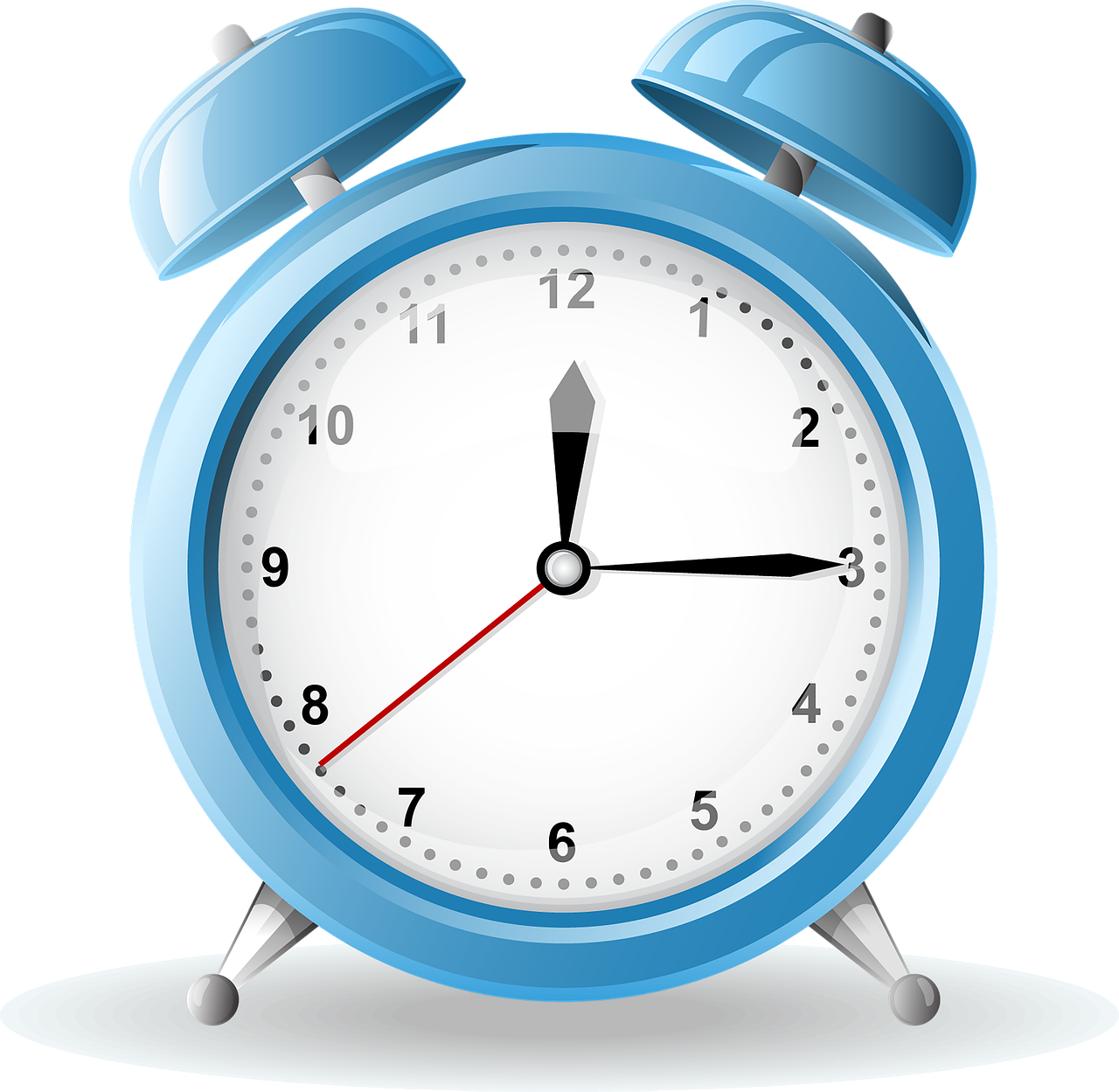 Download Alarm Clock Time Mechanical Royalty Free Stock Illustration 