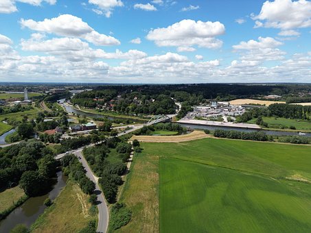 Lauenburg, Bruggen, Elbe, Kanaal