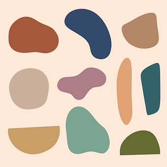 Element, Gestalten, Blobs, Ästhetisch