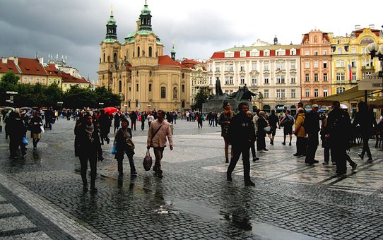 Free Prague City Square photo and picture