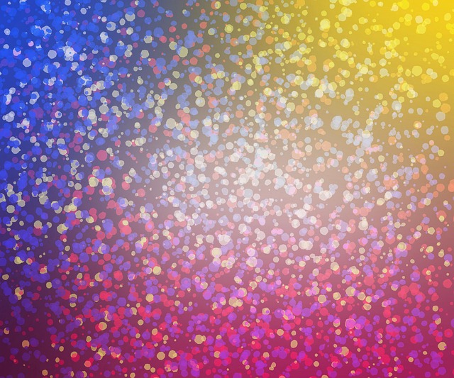 Download free HD stock image of Glitter Particles Free glitter particles pattern illustration