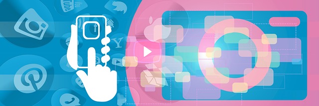 Free social media interaction woman illustration