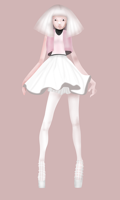 Free fashion woman beautiful illustration