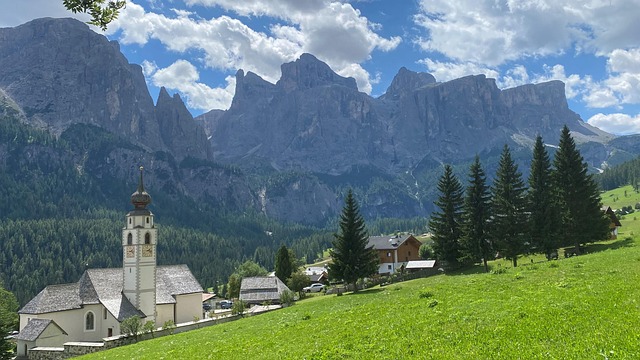 Free Old Town Dolomites photo and picture