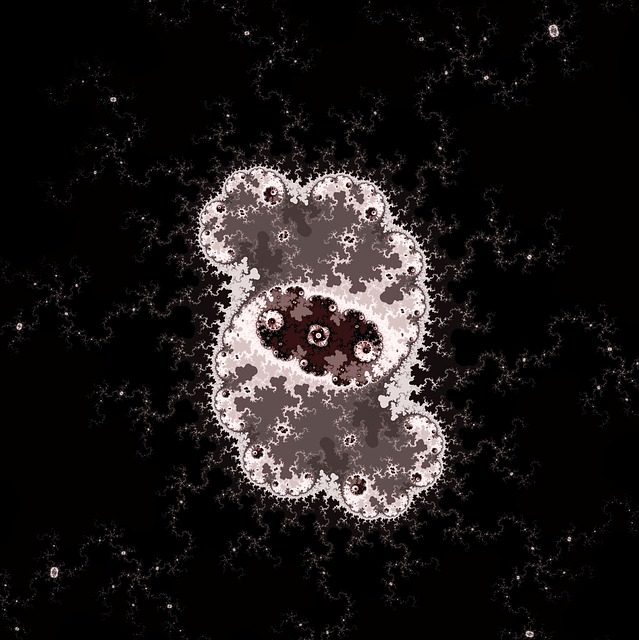 Free fractal galaxy mandelbrot illustration