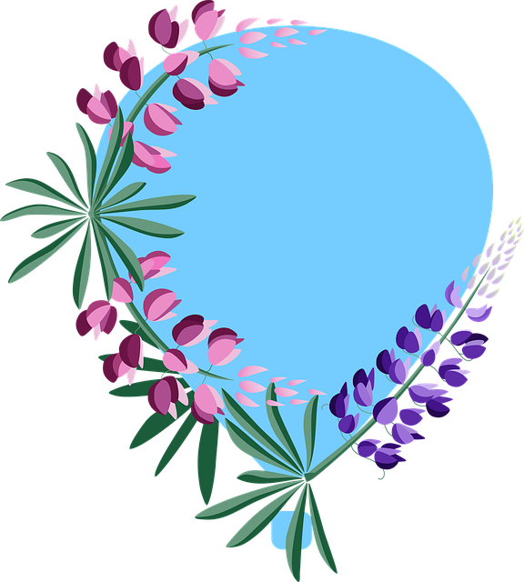 Free flowers balloon nature illustration