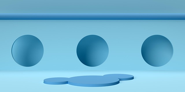 Free abstract platform photographic background product placement illustration