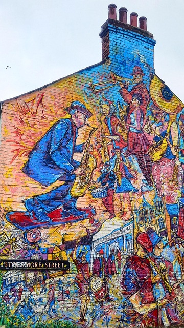 Grafitti, Kunst, Straße, Malen, Musik