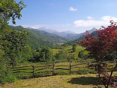 Wolkig, Naturparadies, Berge, Natur