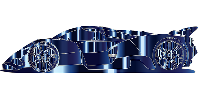 Free sports car futuristic car vector