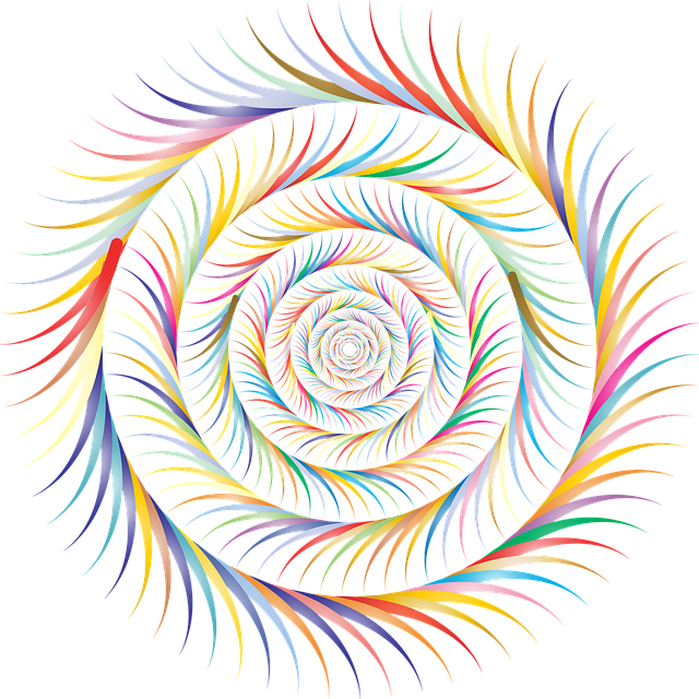 Geometric Spiral Vortex Free vector graphic on Pixabay