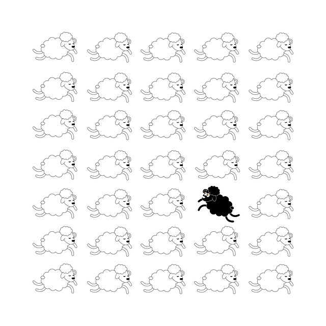Free difference differentiate anders illustration