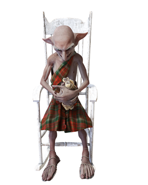 Free fantasy character 3d render male illustration