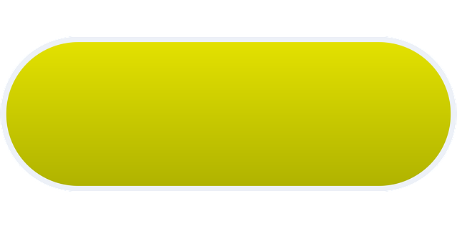 Free mustard green button rounded illustration