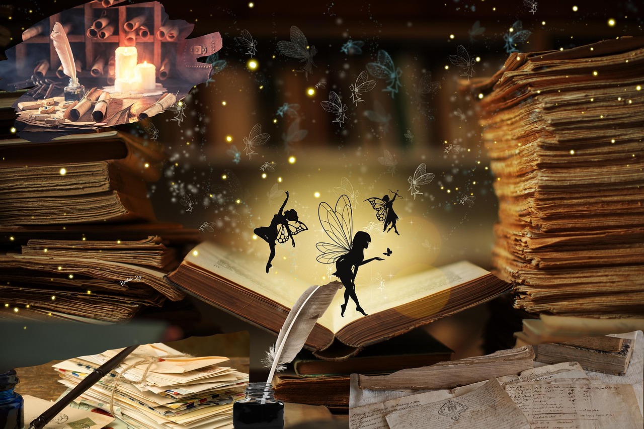 Libro De Fantasia Cuento Hadas Imagen Gratis En Pixabay