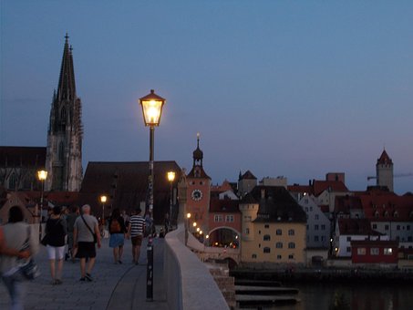Free Regensburg River photo and picture