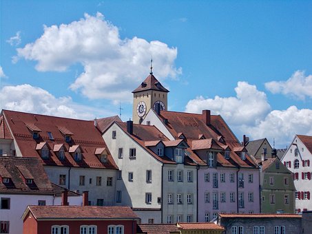 Free Regensburg Skyline photo and picture