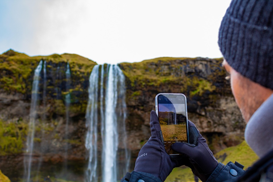 Free Iceland Waterfall photo and picture