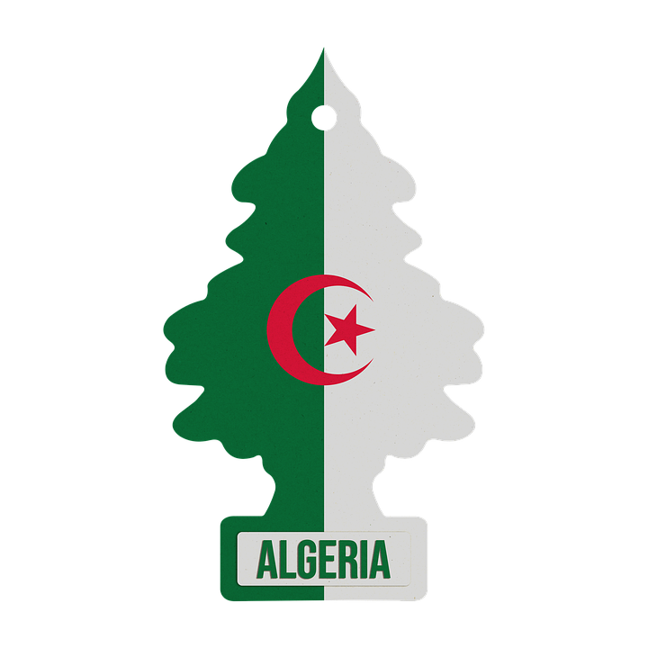 Download Air Freshener, Car Air Freshener, Flag Of Algeria. Royalty