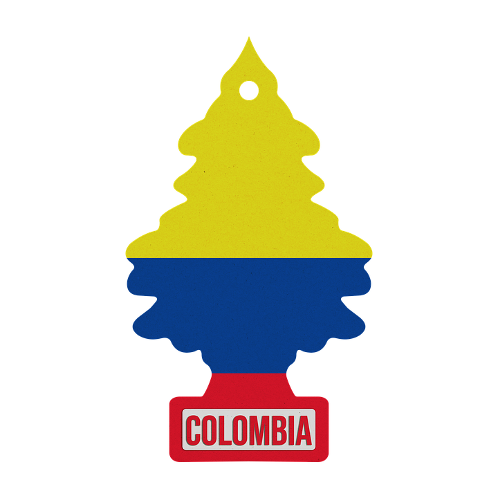 Download Air Freshener, Car Air Freshener, Colombian Flag. RoyaltyFree