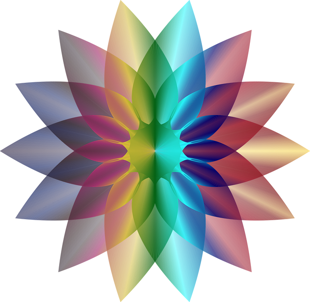 Download free HD stock image of Mandala Rosette Free mandala rosette nature illustration