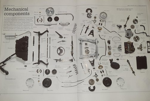 Mechanisch, Komponenten, Rückseite