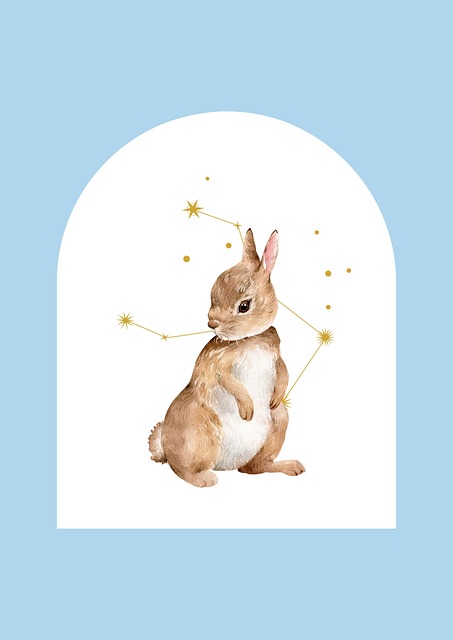 Free rabbit easter bunny easter illustration