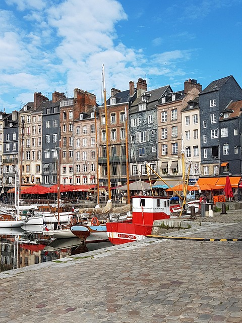 Map Of Honfleur Normandy