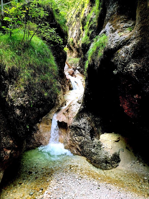 Free Clammy Almbach Gorge photo and picture