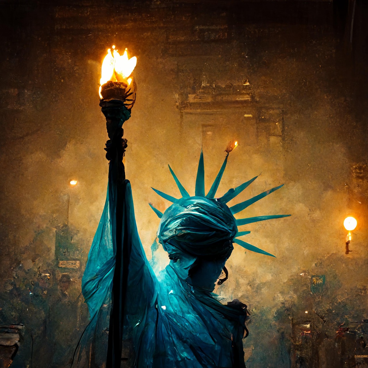 Download Statue Of Liberty, Torch, Freedom. RoyaltyFree Stock Illustration Image Pixabay