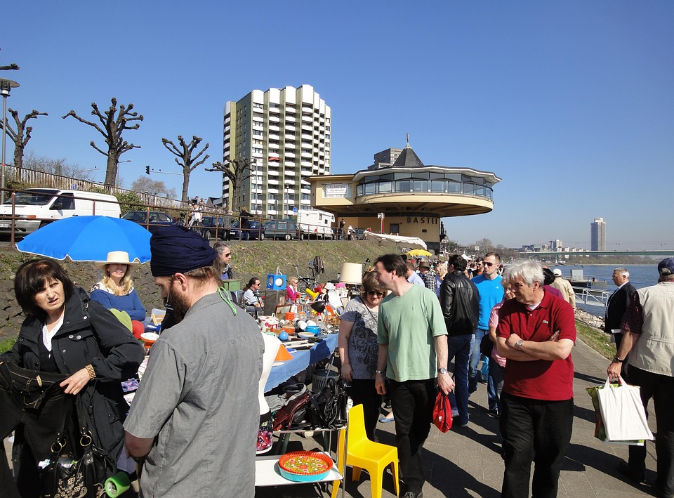 Cologne Flea Market On The Bank Free photo on Pixabay Pixabay