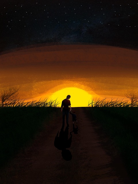 Free Sunset Nature illustration and picture