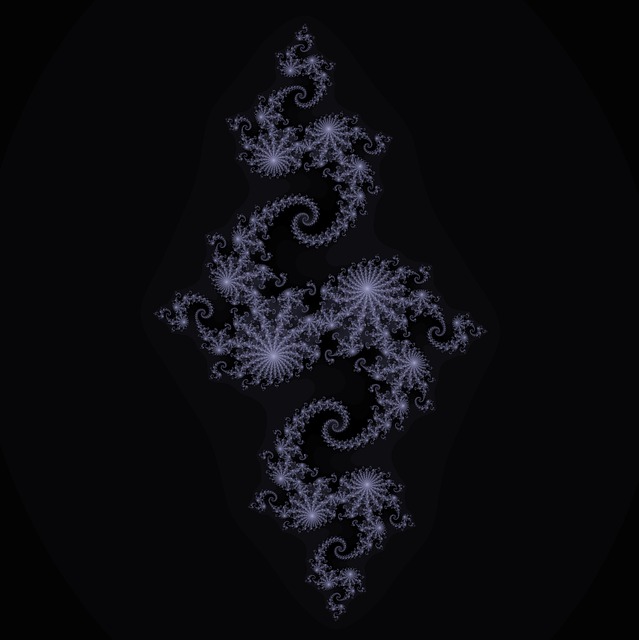 Free fractal mandelbrot symmetry illustration