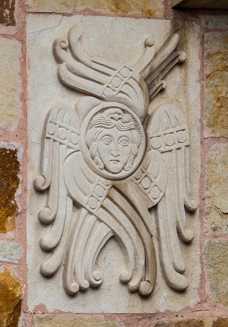 Engel, Relief, Bild, Kirche, Christentum