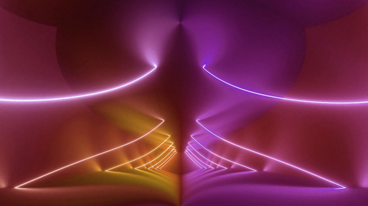 Download free HD stock image of Neon Lights Glowing Background Free neon lights glowing background colorful background illustration