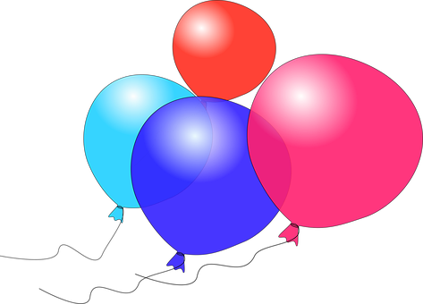 Ballonger, Gaver, Nyttårsaften, Feire