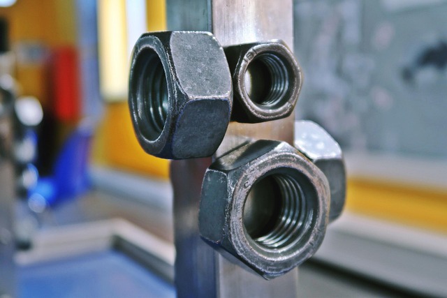Metaal, Schroef, Noten, Roest