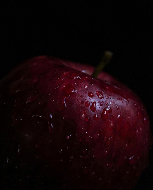 Æble, Frugt, Dråber, Makro, Detaljer