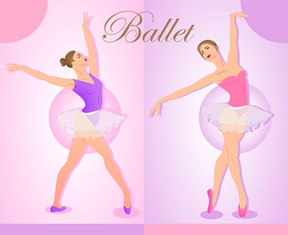 Dançar, Mulheres, Balé, Estilo, Lilás