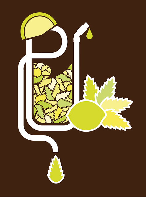 Free tea lemon vegetables vector