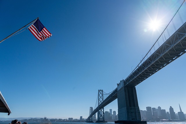 Steag, Steagul American, Podul De Golf
