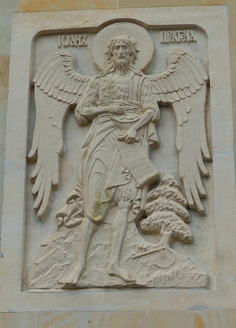 Johannes Der Täufer, Basrelief