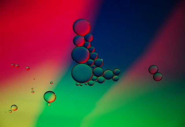 Free Bubbles Colorful photo and picture