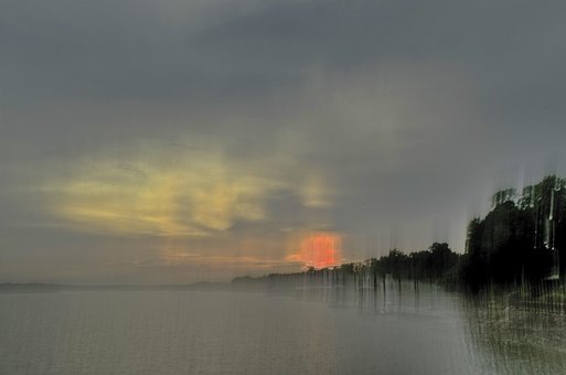 Atardecer, Naturaleza, Exterior