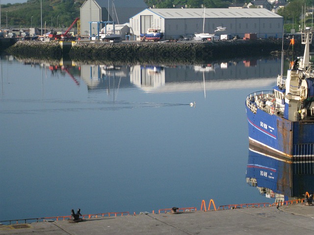 Free Relaxing Smooth Shipping Yard photo and picture