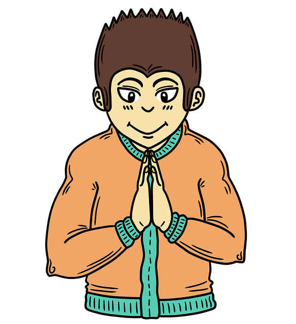 Free thank you grateful beg illustration