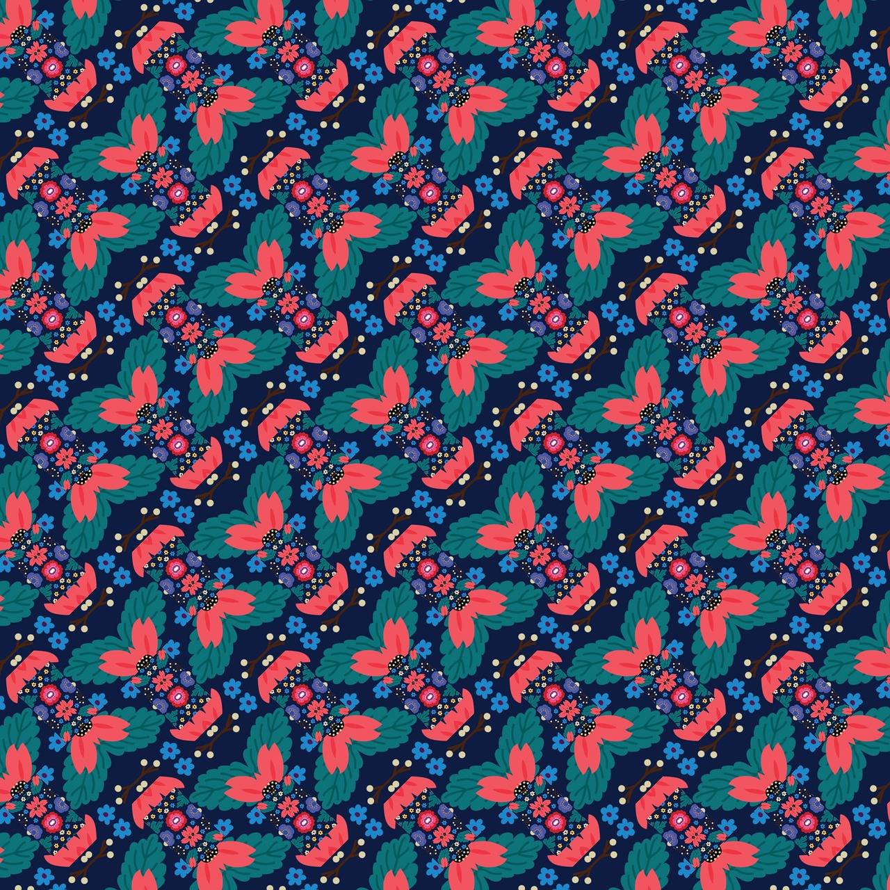 Download Tile Pattern Patchwork Floral Pattern Royalty Free Stock Download tile pattern patchwork floral pattern royalty free stock