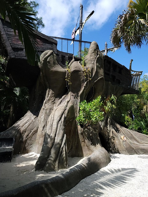 Free Pirate Ship Sand photo and picture