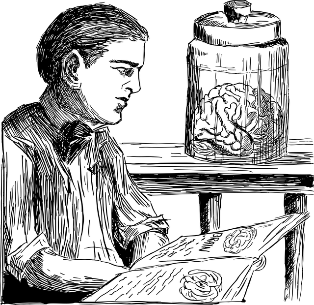 Free Biology Student vector and picture